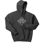 I684 - Dark Heather Hoodie