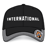 I490 - International Unstructured Diamond Bill Cap