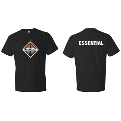 I512BLK - Essential T-Shirt - BLACK