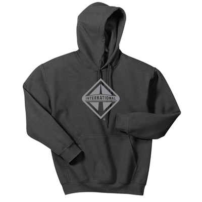 I684 - Dark Heather Hoodie