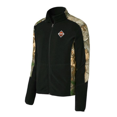 I1716 - Camouflage Microfleece Full Zip Jacket