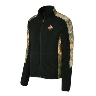 I1716 - Camouflage Microfleece Full Zip Jacket